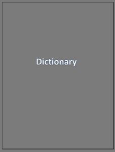 Picture for category Dictionary