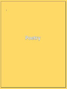 Picture for category Poetry